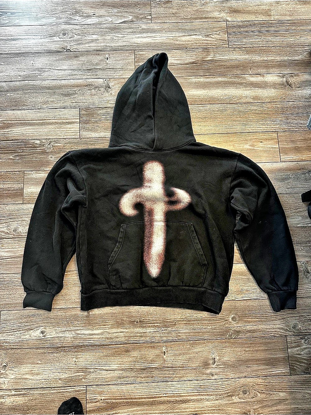 21 Savage It's All A Blur Tour Dagger Hoodie Black Size Large